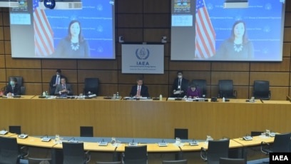 24일 오스트리아 빈의 국제원자력기구(IAEA) 정기이사회가 열리고 있다.